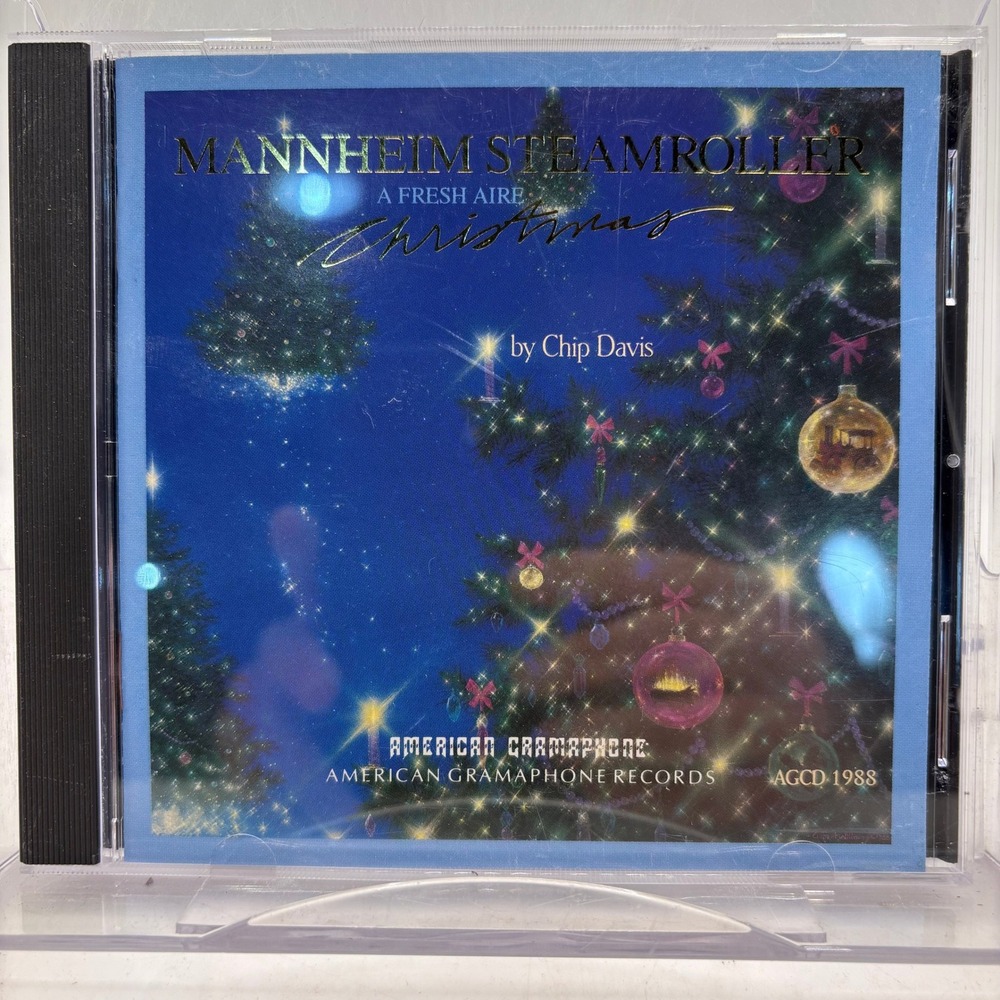 Mannheim Steamroller A Fresh Aire Christmas CD Chip Davis AGCD-1988 HDCD 1988